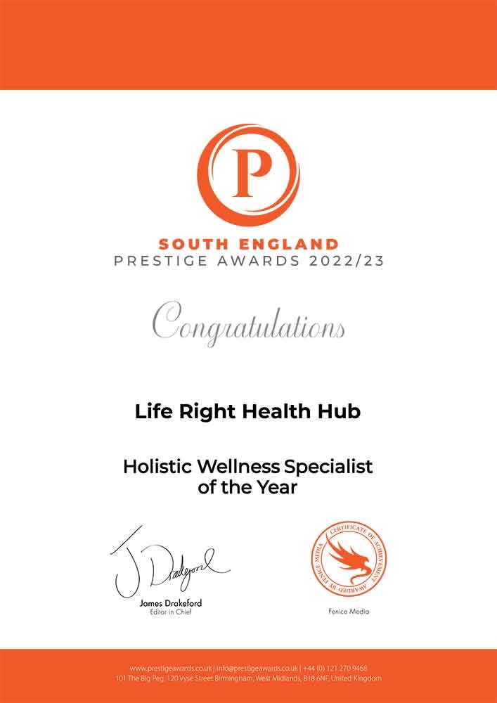 holistic award